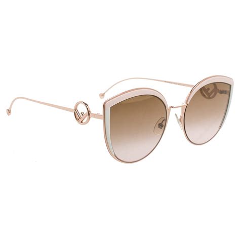 rose gold fendi sunglasses|Women's Designer Sunglasses .